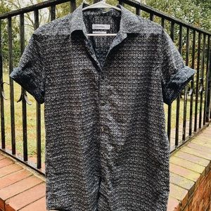 Calvin Klein short sleeve button up